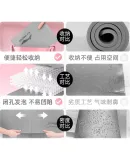 Li-Ning Yoga Mat, Portable Nap Sleeping Fitness Mat, Professional Sports Non-Slip Training Mat for Men And Women, Foldable Gray