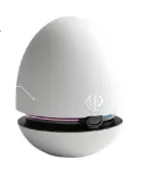 Lingtongjiqiren "Xuanjie" Egg-Shaped AI Robot, AI Companion Robot, Intelligent AI Voice Interaction, Smart Robot, JINGDONG JoyInside