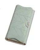 Viney Leather Women's Wallet, Large Capacity, Long Handbag, Multi-Card Slots for Students, Coin Purse, Stylish Luxury Wallet, Leather Clutch