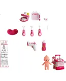 AoZhiJia Children's Girls' Toy Doctor, 3-6 Years Old Pretend Play, Girls' Baby Dentist Stethoscope Set, Birthday Gift