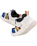 BOBDOG Toddler Shoes for Baby Boys, Spring Caterpillar Functional Shoes for Infant Boys, Black/Cloud White/blue, Size 22
