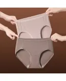 Ropas interiores de mujer PurCotton en color malva 7A antibacteriano transpirable 40s algodón fino alta elasticidad ropa interior levantador de cadera