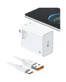 BIAZE Compatible with Huawei Super Fast Charging 40W Charger Set: USB Charging Head + 6A Data Cable, 100W Fast Charging Cable, 1 Meter, for Mate70/60pro/pura/P40 Honor Phones