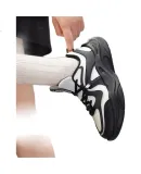 361° Women's Sports Shoes with Cowhide Upper, Retro Leather Surface, Versatile Casual Dad Shoes for Winter, 682536775-3