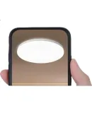 Panasonic Ceiling Light for Bedroom And Study Room, Full Spectrum, 14W Round Mirror Square, White, Ra97, IP50 HHXD1400
