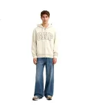 GAP Unisex 2025 Autumn New Logo Faux Sherpa Loose Hoodie Sweatshirt US Version 789781