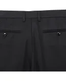 TUCANO Casual Pants for Men, Spring And Summer, with Lyocell, Business Casual, Elastic Slim-Fit Dress Pants, Long Trousers, Men's Clothing, Black, Size 33