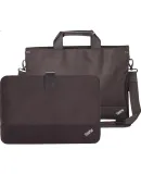 Lenovo ThinkPad Laptop Bag + Inner Sleeve Set, 14-Inch Notebook Shoulder Bag, Suitable for X1Carbon T Series And Below (Brown)