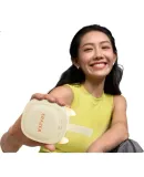 Lenovo Ecological Brand Yinengzhe Bluetooth Speaker, Mini Portable Sound Box, Outdoor Sports Compact High-Quality Loudspeaker, Practical Gift, New Amplifier, Pink