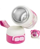 Disney Insulated Water Bottle with Straw for Children, 316L Stainless Steel, 500ml, Portable Direct Drinking Cup for Boys And Girls, Elementary School Students, 10646-2