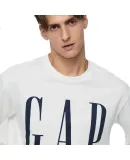 GAP Men's And Women's Clothing, 2025 Autumn New Arrival, Logo Letter Print, Loose Cotton Long-Sleeve T-Shirt Top, 786368