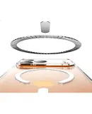 JD Original [Ultra-Durable Drop Protection | Magnetic Ice Clear] IPhone 17 Air Case, Magnetic Apple 17 Air Protective Cover, Transparent Magnetic Anti-Drop MagSafe Charging, New Model