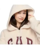 GAP Unisex 2025 Autumn New Colorblock Logo Loose Fit Plush Hoodie Sweatshirt 786514