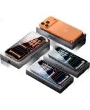 Baseus [Ultra-Ceramic Crystal 28° Privacy Screen Protector] for IPhone 17 Pro, Anti-Peeping Film, Apple 17 Pro Tempered Glass Film, Full Screen Coverage, No Obstruction, Dust-Free Installation Protective Film