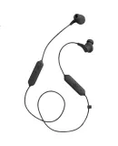 JBL Run2 BT Neckband Wireless Bluetooth Earphones, Neck-Hanging Running Student Sports Headphones, Magnetic Dance Hiking Cycling Anti-Loss, Black