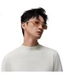 CABBEEN (CABBEEN) [Ultra-Fine Denier Acrylic] Men's T-Shirt with Steel Collar Design, Business Casual Comfortable Soft Winter Long-Sleeve T-Shirt