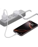 PHILIPS New National Standard Safety Surge Protector Power Strip 1.8m Master Control 3-Socket Extension Cord Master Control Socket Dormitory Power Strip/Extension Board/Power Strip with Master Switch 