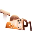 Baseus [Official Compatible Camera Buttons | No Delay | Strong Magnetic] IPhone 17 Air Case, Apple 17 Air Protective Cover, Original Full Coverage Transparent Airbag Heat Dissipatio