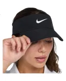 NIKE Unisex Quick-Dry Sun Hat for Men And Women, Lightweight And Comfortable Winter Woven Hat HJ3689-010 Black S/M