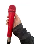 Sennheiser E945 Professional Dynamic Microphone Wired Handheld Vocal Mic for Live Performance KTV Streaming Conference Custom Red (Unsealed Not Eligible for 7-Day Return)