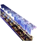 DELIXI PDU Desktop Overload Super Power Protection Under Desk Gaming Cabinet Socket/Power Strip/Plug Board/Plug Strip 6-Way Master Switch Total Length 2 Meters