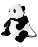 AI CAN China National Geographic Panda Plush Toy Pillow Animal Backpack Kids Birthday Gift