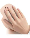 HP Professor SE Ergonomic Mouse, Wireless Bluetooth Dual-Mode, 2.4G Wireless Office Mouse, Home And Office Use, Laptop Mouse with Quiet Operation, Milk Tea Color