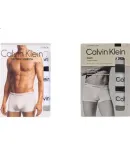 Calvin Klein Men's Underwear CK 3-Pack Jacquard Cotton Anti-Pinch Low-Rise Boxer Briefs L Gift
