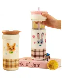 Disney Zootopia Stainless Steel Insulated Tea Separation Mug Office Water Bottle Gift Glass Cup