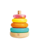 Juguete de Apilamiento Magnético Sensorial para Niños Pequeños de Hape (Alemania) E0532