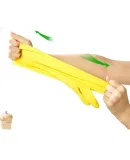 3M Rubber Gloves, 1 Pair, Large Size, Thin And Flexible, Waterproof And Non-Slip, for Household Cleaning, Kitchen And Laundry Use, Lemon Yellow