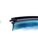 BOSCH Windshield Wiper Blade, 21/18 Inch U-Shaped, for 09-17 Lavida/Lavida Classic/Lavida Qihang, U-Shaped Hook