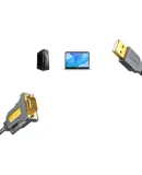 UGREEN USB to RS232 Serial Cable, USB to DB9 Male Adapter Cable, Compatible with Attendance Machine, Cash Register, Label Printer, COM Port Debugging Cable, 1 Meter, 20210