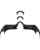 Li-Ning Swimming Goggles, Myopia Correction, High-Definition Anti-Fog Waterproof Swim Glasses, Myopic Swimming Goggles, 508-5/215 Black, -3.50 Diopters