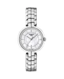 TISSOT Watch, Florida Series Women's Watch, Swiss Quartz Ladies Steel Strap Wristwatch, Fashionable Timepiece, New Year Gift