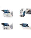 BOSCH Impact Drill, Electric Drill for Steel And Wood, Wall Drilling, Home Improvement, Safe And Reliable, 650W GSB-13RE Heavy-Duty Model