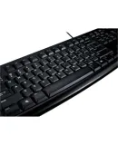 Logitech K120 Keyboard, Wired Keyboard, Office Keyboard, Full-Size, Black with USB Port