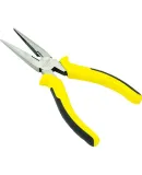 STANLEY Needle-Nose Pliers, 6-Inch Hardware Manual Tool, Non-Slip Handle, 6-Inch Pointed Tip Pliers, Needle-Nose Pliers, STHT84031