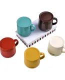 TIGER (TIGER) Insulated Mug, Stainless Steel Double-Layer Vacuum Office Coffee Cup, MCI-A28C Lake Green, 280ml