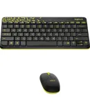 Logitech MK240 Nano Wireless Keyboard And Mouse Combo, Compact Office Keyboard And Mouse Set, Long Battery Life, with Wireless 2.4G Receiver, Black