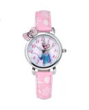 Disney Children's Watch for Girls, Elementary School Students, Female Students, 6-12 Years Old Electronic Watch for Middle School Students, Elsa Princess