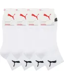 PUMA Men's Socks, All-Season Side Mesh Breathable Cotton Mid-Calf Sports Style Socks for Men, 4 Pairs Per Pack