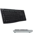 Logitech K270 Keyboard, Wireless Keyboard, Office Keyboard, Youlian Laptop Keyboard, Full Size, Black