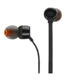 JBL T110 Wired Headphones, Stereo In-Ear Headset, Computer Gaming Sports Earphones, Compatible with 3.5mm Interface Devices, Black