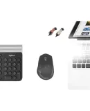 Logitech M720 Mouse Wireless Bluetooth Mouse Office Mouse Right-Handed Mouse Large Hand Mouse Youlian Black with Wireless 2.4G Receiver