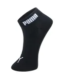 PUMA Men's Casual Sports Socks, 3-Pair Pack, Black, One Size Fits All