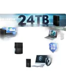 Western Digital (WD) Portable Hard Drive, 6TB, USB3.0, Desktop Storage, My Book, 3.5-Inch, Large Capacity, Mechanical Hard Drive, Mobile Desktop Enterprise-Grade Office Use, External Encrypted