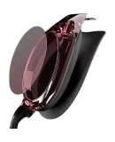 Li-Ning Swimming Goggles, High-Definition Anti-Fog Large Frame Swim Glasses, Diving Waterproof Universal Non-Prescription Swimming Goggles, Swimming Equipment LSJL6233, Jujube Red