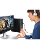 UGREEN USB to 3.5mm Audio Cable External Sound Card, Headphone Expansion Adapter without Driver, Compatible with Desktop Computers PS4/5 for Microphones And Speakers 30724