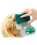 3M Scotch-Brite Dishwashing Sponge Scouring Pad, 12-Pack, Degreasing Cloth, All-Purpose Kitchen Cleaning Pad for General Cookware